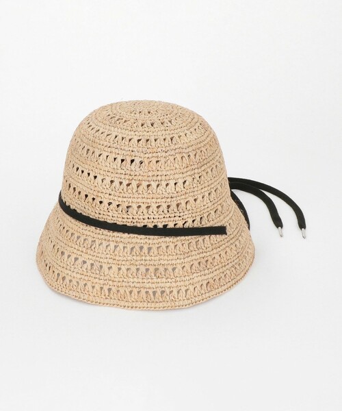 Vincent Pradier(ヴァンサンプラディエ)の「<VINCENT PRADIER> リボンハット / HAT(ハット・レディース・ナチュラル・FREE)」の3枚目の写真