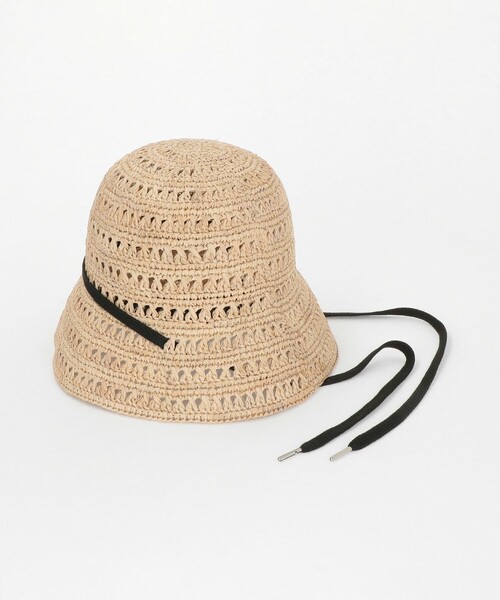 Vincent Pradier(ヴァンサンプラディエ)の「<VINCENT PRADIER> リボンハット / HAT(ハット・レディース・ナチュラル・FREE)」の5枚目の写真