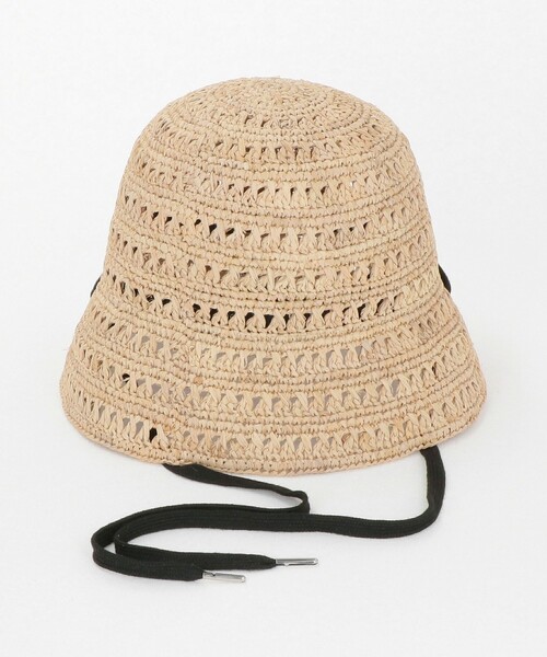 Vincent Pradier(ヴァンサンプラディエ)の「<VINCENT PRADIER> リボンハット / HAT(ハット・レディース・ナチュラル・FREE)」の6枚目の写真