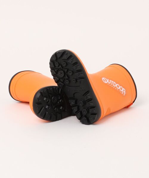 アサヒ（アサヒ）の「OUTDOOR PRODUCTS / アウトドアプロダクツ レインブーツ(ODP R400) オレンジ（レインシューズ・キッズ・オレンジ・15.0cm/16.0cm/17.0cm/18.0cm/19.0cm/14.0cm）」の4枚目の写真