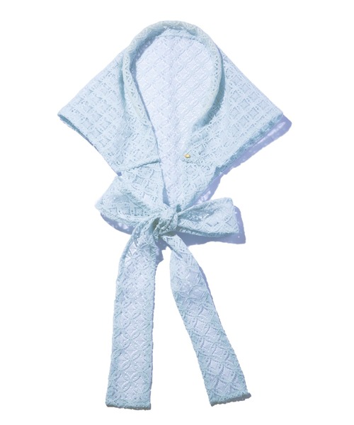 IRIS47(イリスフォーセブン)の「【IRIS 47】kaleid babushka/カレイド バブーシュカ(カチューシャ・レディース・ホワイト/ミント/ブラック・FREE)」の3枚目の写真