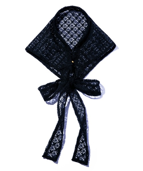 IRIS47(イリスフォーセブン)の「【IRIS 47】kaleid babushka/カレイド バブーシュカ(カチューシャ・レディース・ホワイト/ミント/ブラック・FREE)」の12枚目の写真