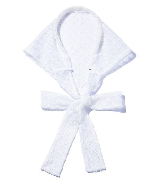 IRIS47(イリスフォーセブン)の「【IRIS 47】kaleid babushka/カレイド バブーシュカ(カチューシャ・レディース・ホワイト/ミント/ブラック・FREE)」の7枚目の写真