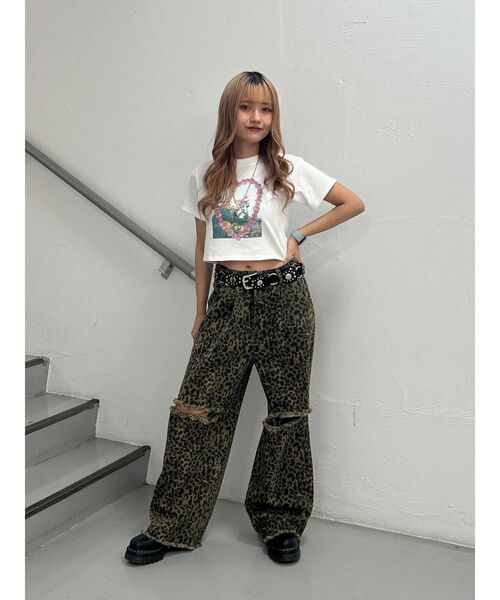 jouetie（ジュエティ）の「パターンルーズパンツ（その他パンツ・レディース・カーキ/ブラウン・MEDIUM）」の9枚目の写真