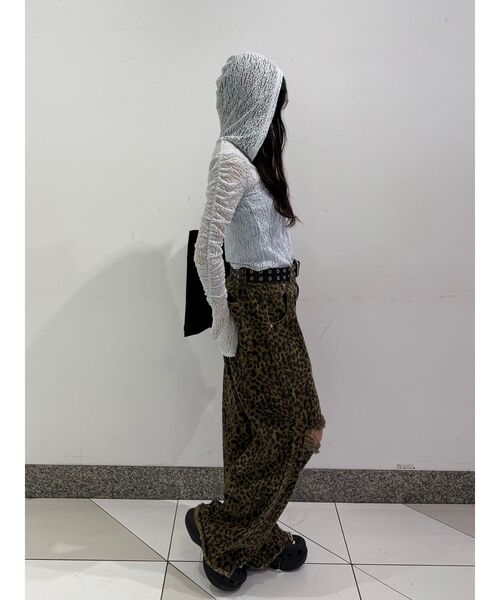 jouetie（ジュエティ）の「パターンルーズパンツ（その他パンツ・レディース・カーキ/ブラウン・MEDIUM）」の17枚目の写真