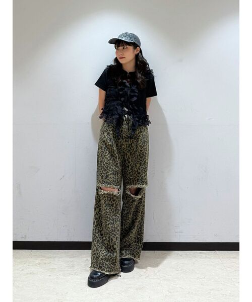 jouetie（ジュエティ）の「パターンルーズパンツ（その他パンツ・レディース・カーキ/ブラウン・MEDIUM）」の19枚目の写真