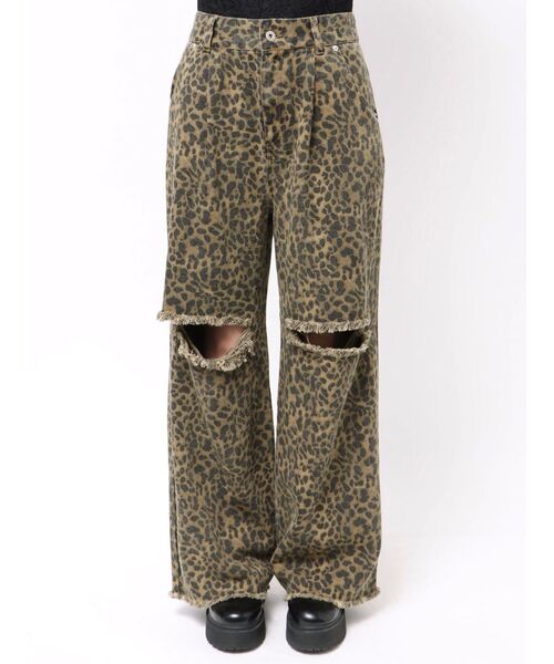 jouetie（ジュエティ）の「パターンルーズパンツ（その他パンツ・レディース・カーキ/ブラウン・MEDIUM）」の20枚目の写真