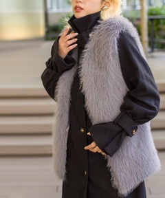 美品　ビアズリー エコファーベスト　再値下げ 94515728_18_d_240.jpg