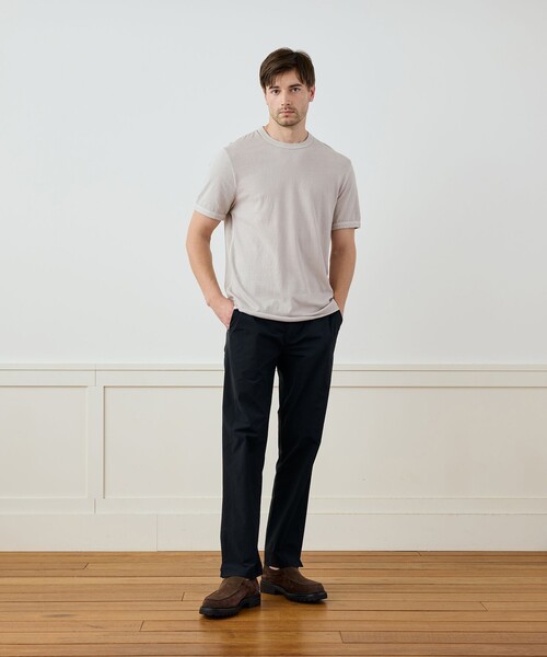 JAMES PERSE(ジェームスパース)の「スラブジャージー Tシャツ MJD3639(Tシャツ/カットソー・メンズ・ライトグレー・1)」の2枚目の写真