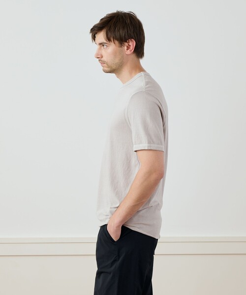 JAMES PERSE(ジェームスパース)の「スラブジャージー Tシャツ MJD3639(Tシャツ/カットソー・メンズ・ライトグレー・1)」の4枚目の写真