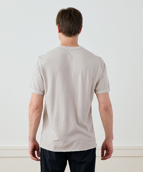 JAMES PERSE(ジェームスパース)の「スラブジャージー Tシャツ MJD3639(Tシャツ/カットソー・メンズ・ライトグレー・1)」の5枚目の写真