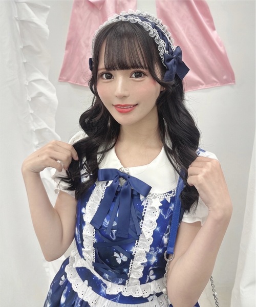 Ank Rouge(アンクルージュ)の「DREAMY CONSTELLATION JSK(ワンピース・レディース・ブルー/ネイビー/ピンク・M)」の6枚目の写真