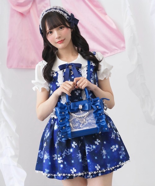 Ank Rouge Dreamy constellation JSK 星座柄 Ank Rouge（アンクルージュ）の「DREAMY CONSTELLATION JSK