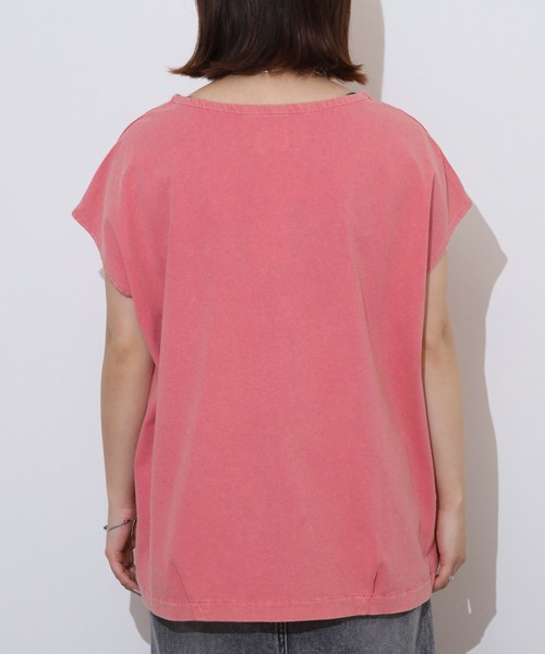 Arinomama（アリノママ）の「ピグメント天竺　タックフレンチプルオーバー（Tシャツ/カットソー・レディース・ブラック系/ピンク系/ホワイト系/アッシュ・FREE）」の15枚目の写真