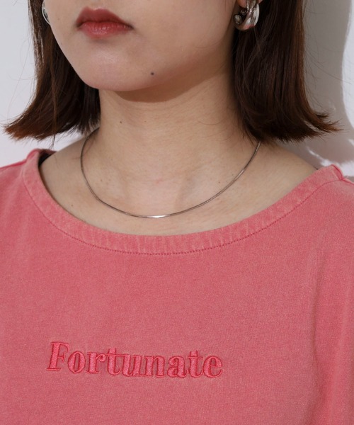 Arinomama（アリノママ）の「ピグメント天竺　タックフレンチプルオーバー（Tシャツ/カットソー・レディース・ブラック系/ピンク系/ホワイト系/アッシュ・FREE）」の16枚目の写真