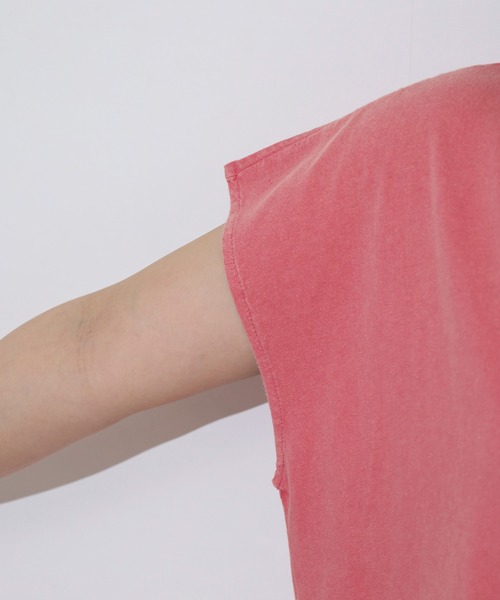 Arinomama（アリノママ）の「ピグメント天竺　タックフレンチプルオーバー（Tシャツ/カットソー・レディース・ブラック系/ピンク系/ホワイト系/アッシュ・FREE）」の19枚目の写真