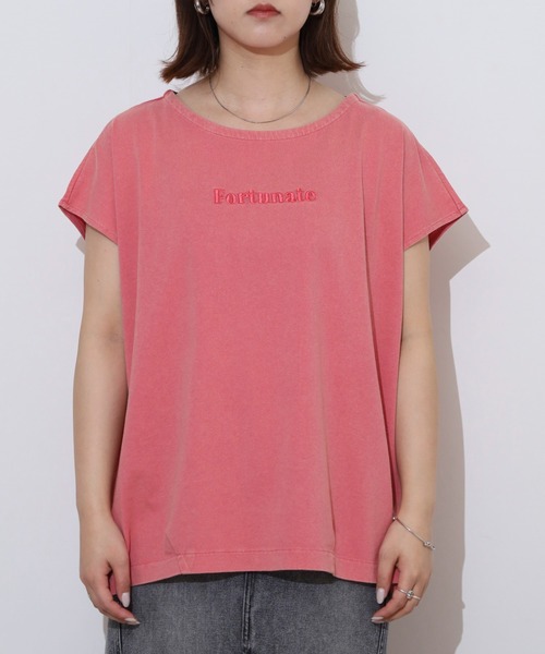 Arinomama（アリノママ）の「ピグメント天竺　タックフレンチプルオーバー（Tシャツ/カットソー・レディース・ブラック系/ピンク系/ホワイト系/アッシュ・FREE）」の13枚目の写真