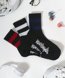 Mark Gonzales | MARK GONZALES/マークゴンザレス 3足セット ラインソックス クオーターソックス ショートソックス スニーカーソックス 靴下(ソックス/靴下)