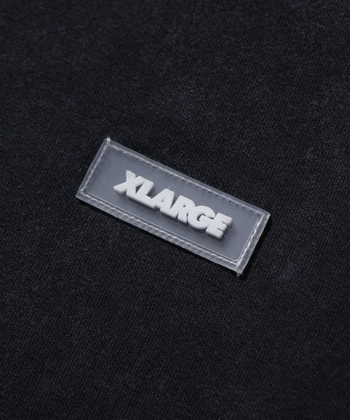 XLARGE(エクストララージ)の「CONTRAST STITCH L/S TEE(Tシャツ/カットソー・メンズ・ブラック/オリーブ/パープル・S/M/L/XL)」の12枚目の写真