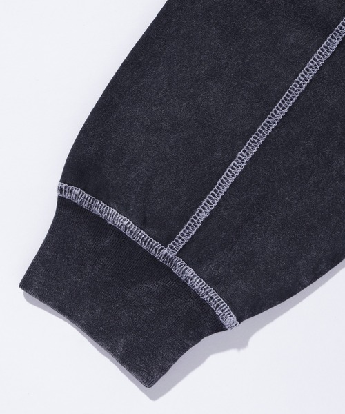 XLARGE(エクストララージ)の「CONTRAST STITCH L/S TEE(Tシャツ/カットソー・メンズ・ブラック/オリーブ/パープル・S/M/L/XL)」の14枚目の写真