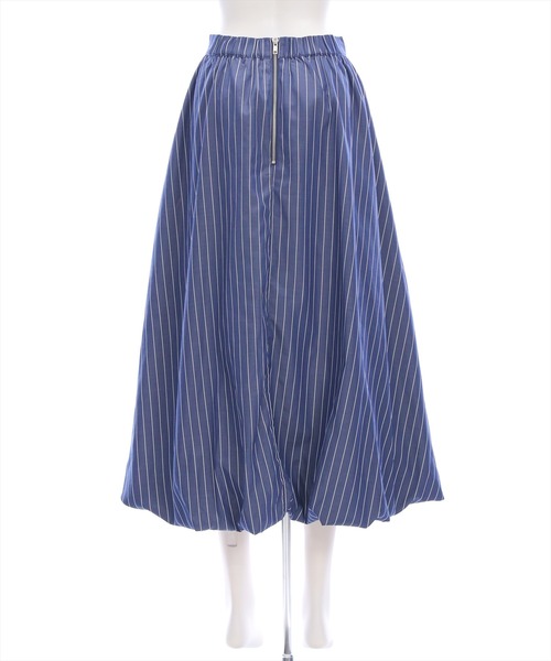 CLEAR BASIC（クリアベーシック）の「無地&柄ロングバルーンスカート[着回し力抜群 大人 カジュアル]≪SS新作≫（スカート・レディース・ブラック/オフホワイト/ブルー系その他/ホワイト系その他・F）」の8枚目の写真