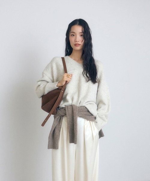 セール】【牛革】ミニマルショルダーバッグ（ショルダーバッグ