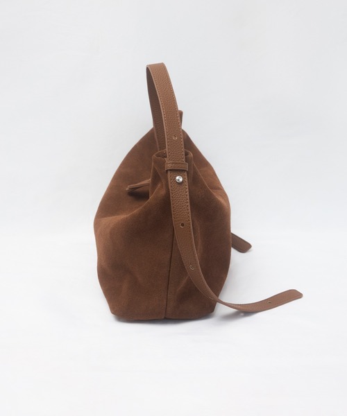 牛革】ミニマルショルダーバッグ（ショルダーバッグ）｜soins（ソワン