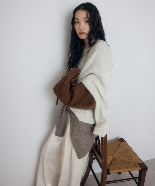 セール】【牛革】ミニマルショルダーバッグ（ショルダーバッグ