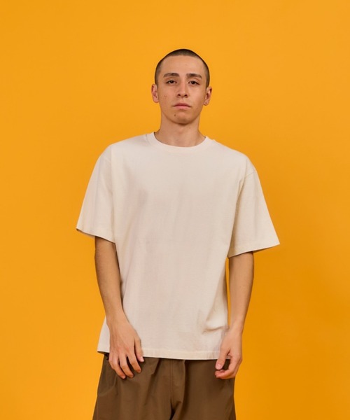 WALLA WALLA SPORT(ワラワラスポーツ)の「PRINTABLE TUBE TEE / プリンタブル チューブ ティー(Tシャツ/カットソー・メンズ・スミクロ/ブラック/ホワイト/レモンイエロー/エンジ/スモーキーグリーン系/グリーン系その他/アッシュグレー/ダークブラウン/アイボリー/インディゴブルー/ピンク系1・LARGE/X-LARGE/MEDIUM/SMALL/XX-LARGE)」の6枚目の写真