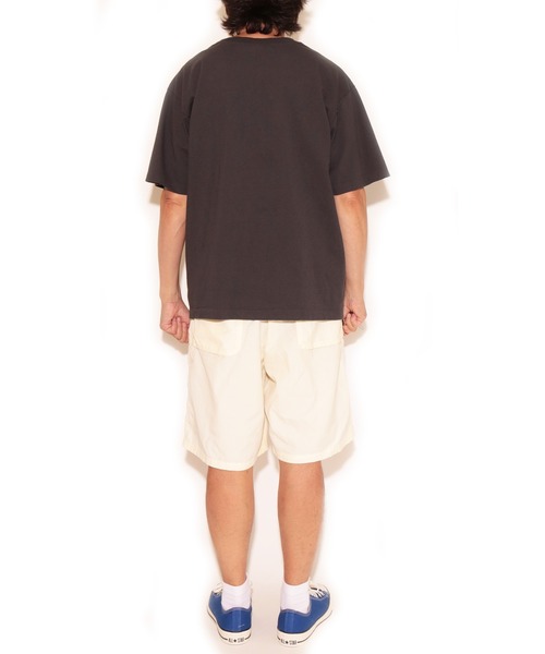 WALLA WALLA SPORT(ワラワラスポーツ)の「PRINTABLE TUBE TEE / プリンタブル チューブ ティー(Tシャツ/カットソー・メンズ・スミクロ/ブラック/ホワイト/レモンイエロー/エンジ/スモーキーグリーン系/グリーン系その他/アッシュグレー/ダークブラウン/アイボリー/インディゴブルー/ピンク系1・LARGE/X-LARGE/MEDIUM/SMALL/XX-LARGE)」の16枚目の写真