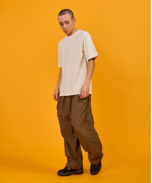 WALLA WALLA SPORT(ワラワラスポーツ)の「PRINTABLE TUBE TEE / プリンタブル チューブ ティー(Tシャツ/カットソー・メンズ・スミクロ/ブラック/ホワイト/レモンイエロー/エンジ/スモーキーグリーン系/グリーン系その他/アッシュグレー/ダークブラウン/アイボリー/インディゴブルー/ピンク系1・LARGE/X-LARGE/MEDIUM/SMALL/XX-LARGE)」の22枚目の写真