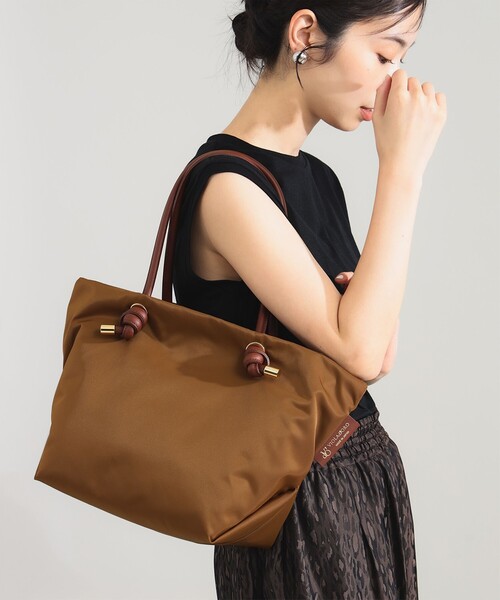 未使用近　VIOLAd’ORO / BIANCA ナイロン トートバッグ L VIOLAd'ORO トートバッグ VIOLAd'ORO / BIANCA ナイロン L