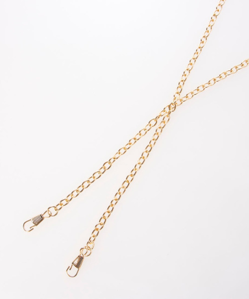 cache cache（カシュ カシュ）の「カシュカシュ cachecache / チェーンショルダー付きクラッチバッグ（クラッチバッグ・レディース・ベージュ/ブラック/シルバー・FREE）」の13枚目の写真
