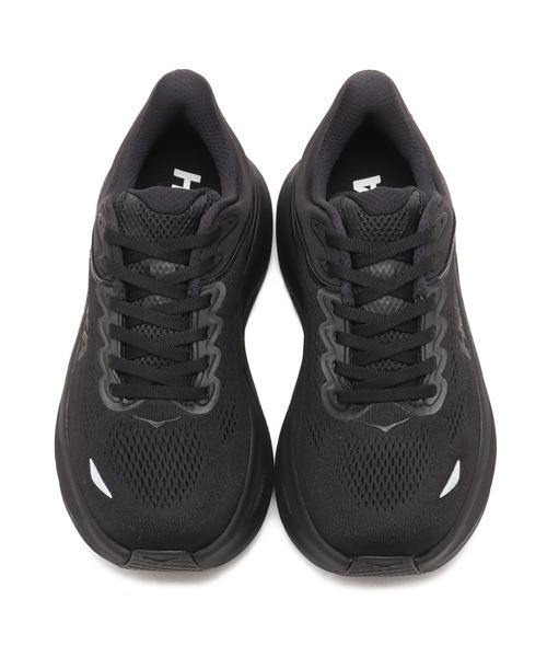 HOKA（ホカ）の「HOKA BONDI 9 / ホカ ボンダイ 9（スニーカー・レディース・ブラック・23.5cm/24.0cm/24.5cm/25.0cm/23.0cm）」の2枚目の写真