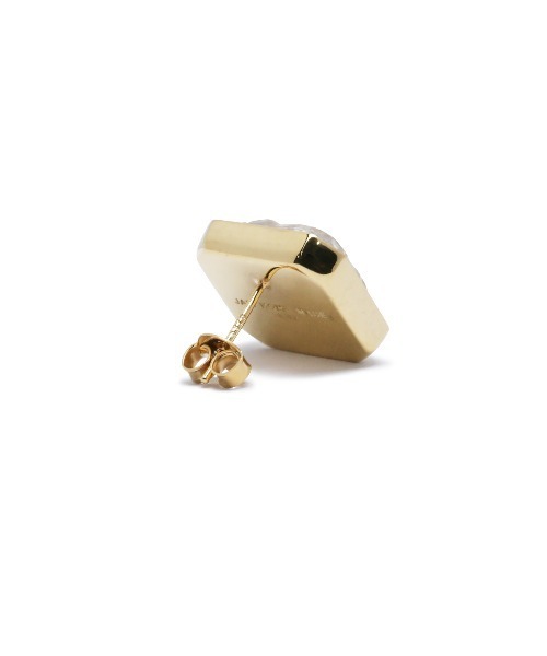JAM HOME MADE(ジャムホームメイド)の「0℃ by JAM HOME MADE フローズンダイヤモンド ピアス (PAIR) - ゴールド / 両耳(ピアス(両耳用)・レディース・ゴールド・ONE SIZE)」の5枚目の写真