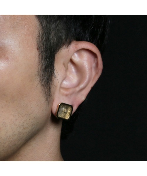 JAM HOME MADE(ジャムホームメイド)の「0℃ by JAM HOME MADE フローズンダイヤモンド ピアス (PAIR) - ゴールド / 両耳(ピアス(両耳用)・レディース・ゴールド・ONE SIZE)」の4枚目の写真