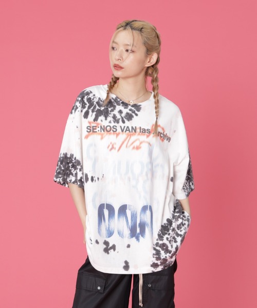 DANKE SCHON(ダンケシェーン)の「DankeSchon/ダンケシェーン/TIEDYE SST GROUNDZERO(Tシャツ/カットソー・レディース・その他24・M/L)」の9枚目の写真