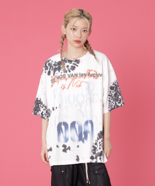 DANKE SCHON(ダンケシェーン)の「DankeSchon/ダンケシェーン/TIEDYE SST GROUNDZERO(Tシャツ/カットソー・レディース・その他24・M/L)」の8枚目の写真