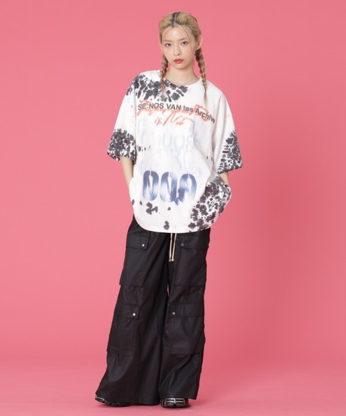 DANKE SCHON(ダンケシェーン)の「DankeSchon/ダンケシェーン/TIEDYE SST GROUNDZERO(Tシャツ/カットソー・レディース・その他24・M/L)」の6枚目の写真