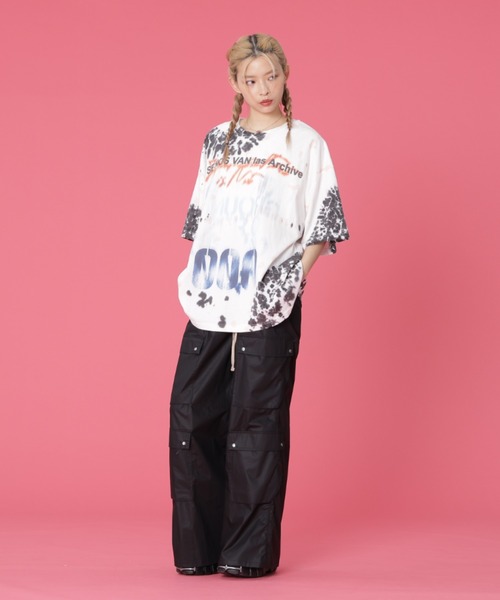 DANKE SCHON(ダンケシェーン)の「DankeSchon/ダンケシェーン/TIEDYE SST GROUNDZERO(Tシャツ/カットソー・レディース・その他24・M/L)」の5枚目の写真