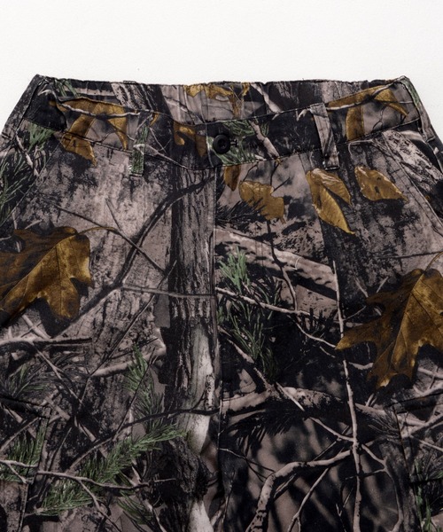Revo.（レボ）の「『 選べる丈 4サイズ 』リアルツリーカモ ミリタリー ツイル カーゴショーツ カモフラ ワイド ハーフパンツ（カーゴパンツ・メンズ・カモフラージュ/リアルツリーカモ・S/M/L/LL）」の16枚目の写真