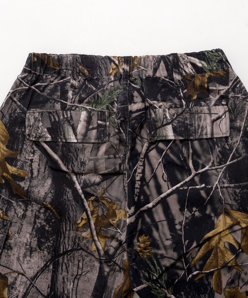 Revo.（レボ）の「『 選べる丈 4サイズ 』リアルツリーカモ ミリタリー ツイル カーゴショーツ カモフラ ワイド ハーフパンツ（カーゴパンツ・メンズ・カモフラージュ/リアルツリーカモ・S/M/L/LL）」の17枚目の写真