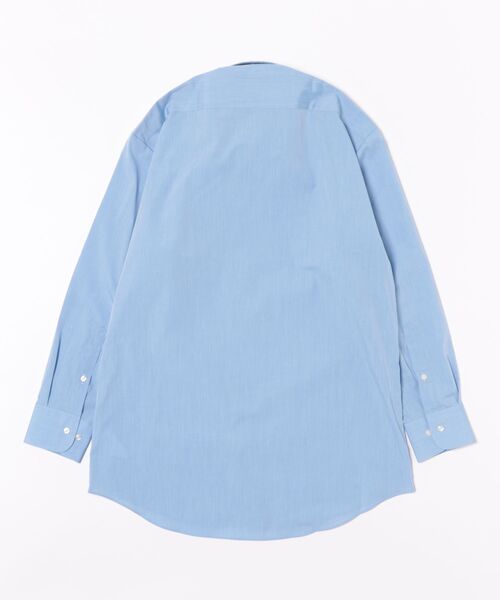 TOKYO SHIRTS（トウキョウシャツ）の「形態安定ノンアイロン ボタンダウン 長袖ビジネスワイシャツ（ビジネスシャツ・メンズ・サックスブルー・首回り37cm-裄丈80cm/首回り37cm-裄丈84cm/首回り39cm-裄丈80cm/首回り39cm-裄丈84cm/首回り41cm-裄丈82cm/首回り41cm-裄丈86cm/首回り42cm-裄丈82cm/首回り42cm-裄丈86cm/首回り43cm-裄丈82cm/首回り43cm-裄丈86cm）」の7枚目の写真