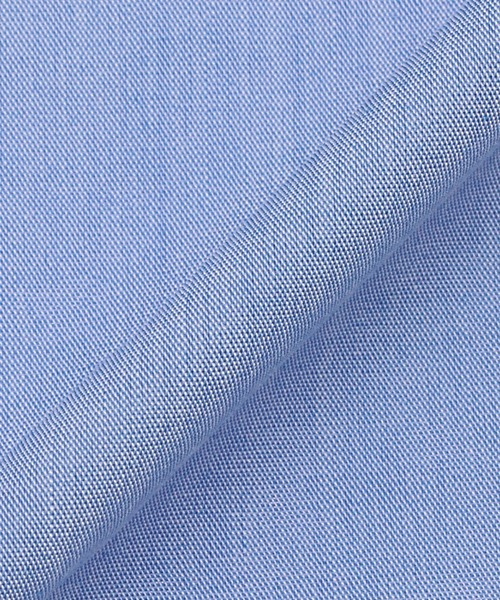 TOKYO SHIRTS（トウキョウシャツ）の「形態安定ノンアイロン ボタンダウン 長袖ビジネスワイシャツ（ビジネスシャツ・メンズ・サックスブルー・首回り37cm-裄丈80cm/首回り37cm-裄丈84cm/首回り39cm-裄丈80cm/首回り39cm-裄丈84cm/首回り41cm-裄丈82cm/首回り41cm-裄丈86cm/首回り42cm-裄丈82cm/首回り42cm-裄丈86cm/首回り43cm-裄丈82cm/首回り43cm-裄丈86cm）」の5枚目の写真