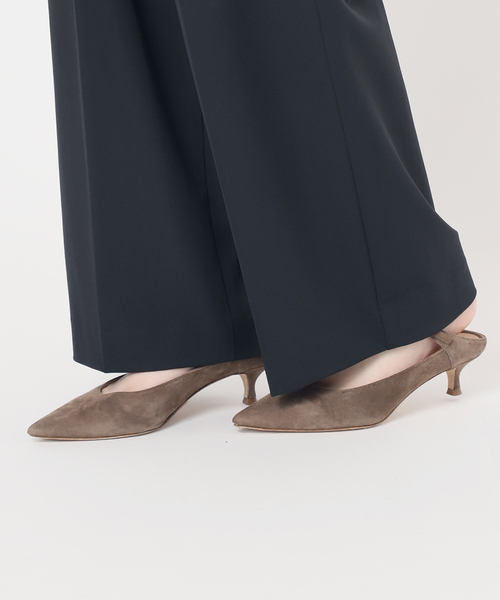 PROTAGONISTA（プロタゴニスタ）の「PROTAGONISTA/プロタゴニスタ ウエストロゴパンツ（スラックス・レディース・ブラック/ベージュ・FREE）」の17枚目の写真