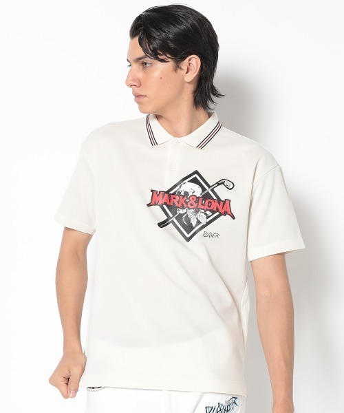 MARK & LONA(マークアンドロナ)の「Vince Skull Iron Polo | MEN(ポロシャツ・メンズ・ブラック/オフホワイト・46/48)」の1枚目の写真