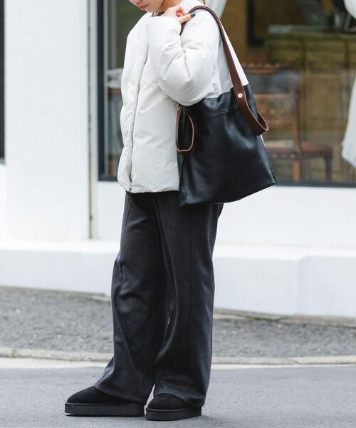 RODE SKO（ロデスコ）の「『一部別注カラー』BEAURE　カウレザー2デザインベルトバッグ（トートバッグ・レディース・ホワイト系その他/ブラック系その他/シルバー/グレー系その他/ブラック/シルバー系その他/グリーン系その他/ライトブルー/その他1・ONE）」の10枚目の写真