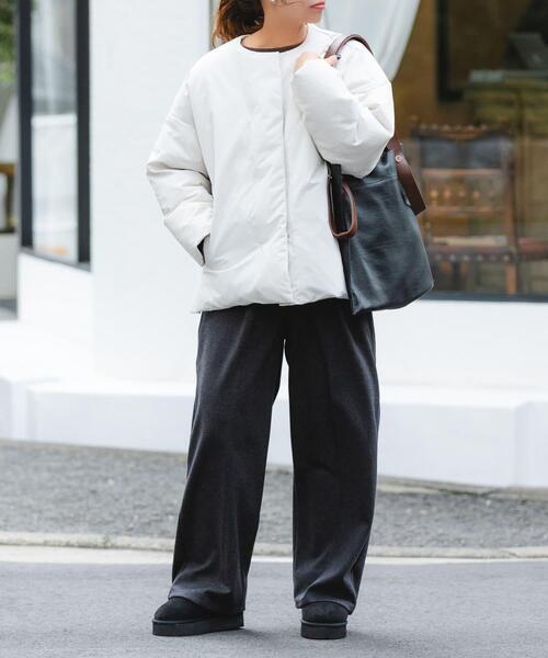 RODE SKO（ロデスコ）の「『一部別注カラー』BEAURE　カウレザー2デザインベルトバッグ（トートバッグ・レディース・ホワイト系その他/ブラック系その他/シルバー/グレー系その他/ブラック/シルバー系その他/グリーン系その他/ライトブルー/その他1・ONE）」の11枚目の写真