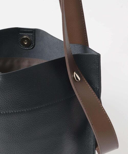 RODE SKO（ロデスコ）の「『一部別注カラー』BEAURE　カウレザー2デザインベルトバッグ（トートバッグ・レディース・ホワイト系その他/ブラック系その他/シルバー/グレー系その他/ブラック/シルバー系その他/グリーン系その他/ライトブルー/その他1・ONE）」の20枚目の写真