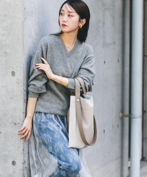 RODE SKO（ロデスコ）の「『一部別注カラー』BEAURE　カウレザー2デザインベルトバッグ（トートバッグ・レディース・ホワイト系その他/ブラック系その他/シルバー/グレー系その他/ブラック/シルバー系その他/グリーン系その他/ライトブルー/その他1・ONE）」の18枚目の写真